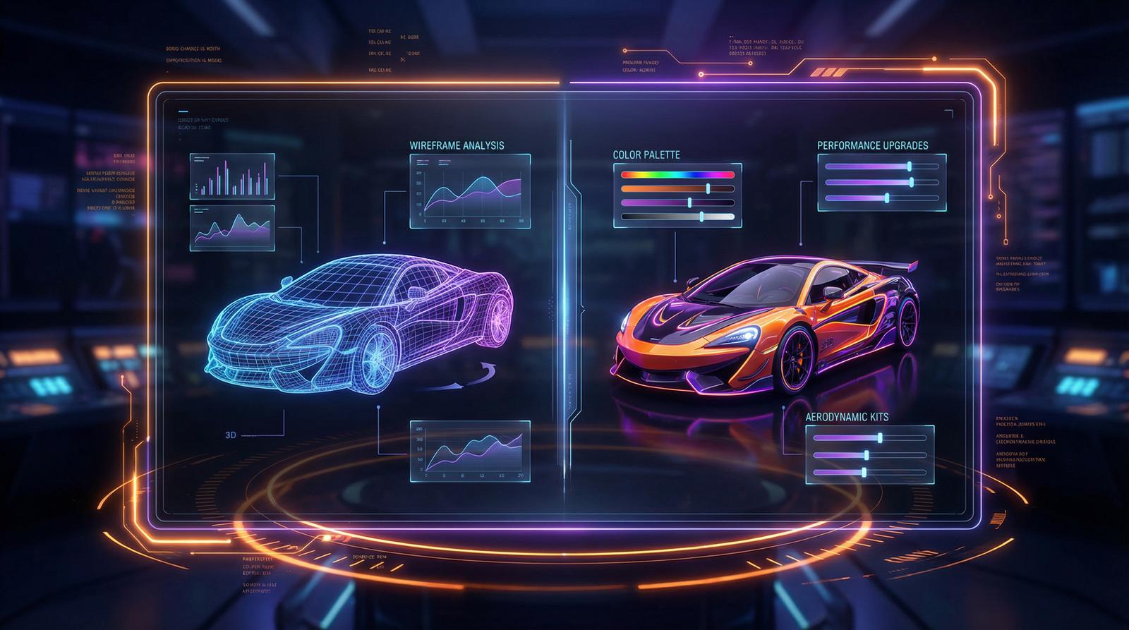 黑料网AI改装设计界面