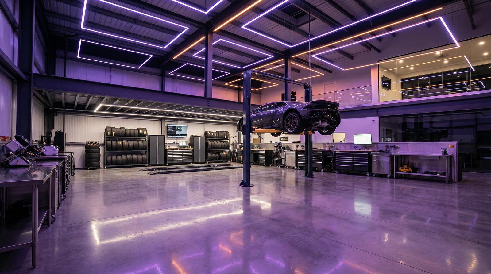 黑料网改装工坊实景